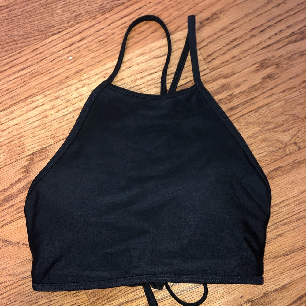 Aerie black high neck bathing suit!